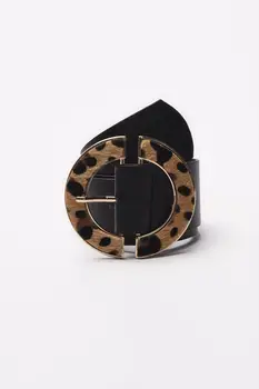 

Trendyol Leopard Buckled Leather Look Belt TWOAW21KE0023