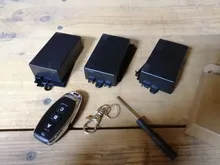 JoyDeal-receptor de interruptor de Control remoto inteligente para luces LED, módulo y TRANSMISOR DE RF Universal de 433MHz, CA de 110V, 220V, 1 canal, inalámbrico