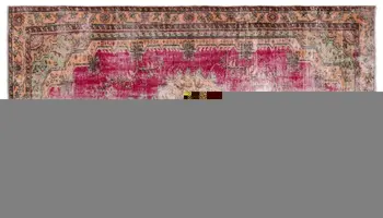 

Handmade Natural Vintage Turkish Area Rug 159x282 Cm-5'3''X9'3''
