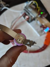 Codificador de doble pulsación para soldadura por puntos panel de control de tiempo de soldadura con compensación de voltaje, pantalla digital 100A