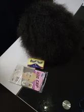 Yaki recto Afro corto sintético, pelucas para mujeres negras africanos Fluffy Pelo Rizado marrón oscuro Natural de Color rojo Cosplay