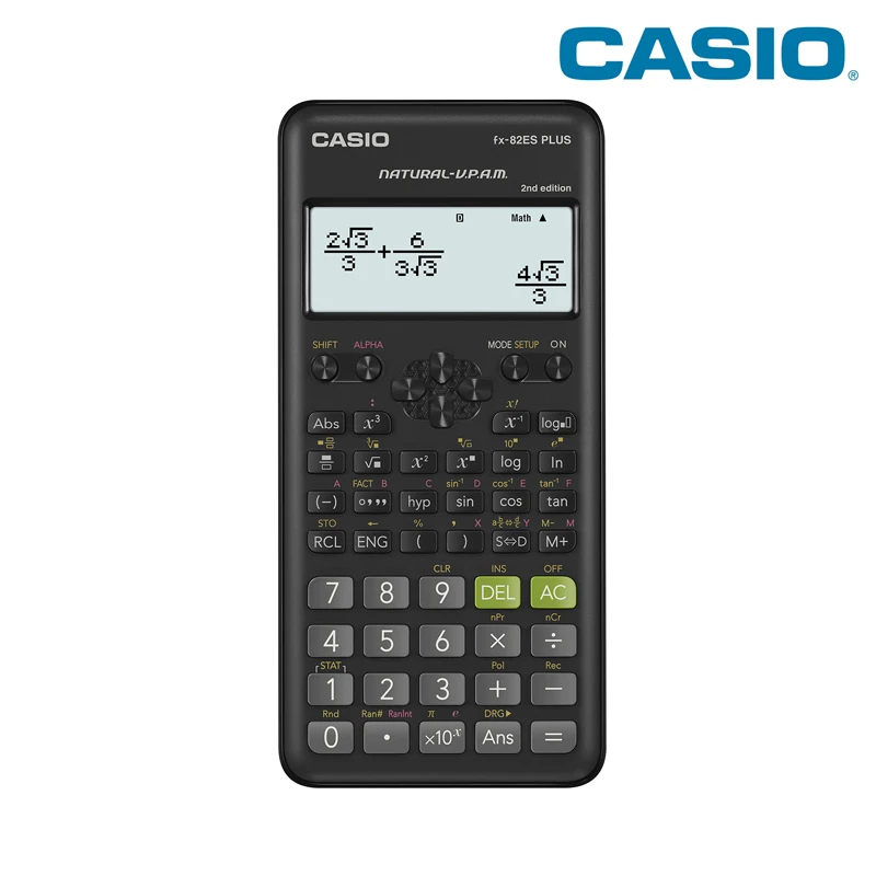 Scientific calculator Casio fx-82esplus-2 not programmable is allowed for exams EGE 252 function