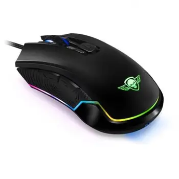 

MOUSE SPIRIT OF GAMER ELITE-M20 - 4000DPI - 8 BUTTONS + SCROLL - LED RGB CUSTOMIZABLE-USB-CORD 1.8M-BASEMAN METAL