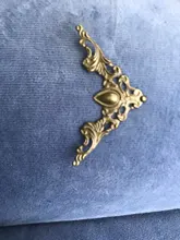 Brackets Notebook-Cover Decorative-Protector Furniture Photo-Frame Angle-Corner Metal