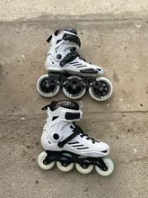 Inline Skates Frame Patines-Skating-Base Alloy-Roller 4-Wheels 3x110mm Super-Light 80mm