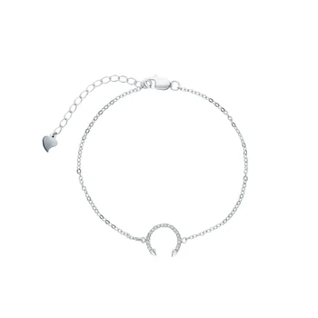 

Silver Bracelet with cubic zirconia sunlight sample 925