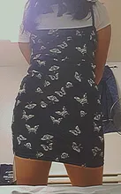 Dress Women Spaghetti-Strap Backless Dark-Harajuku Goth Female Sexy Mini Off-Shoulder