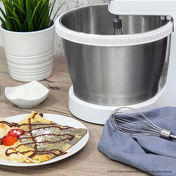 Блендер/миксер для теста Cecotec PowerTwist steel 500W 3,5 L White Inox