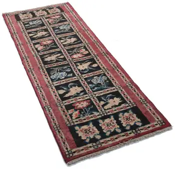 

64x168 Cm Red Handmade Anatolian Runner Rug-2x5 Ft