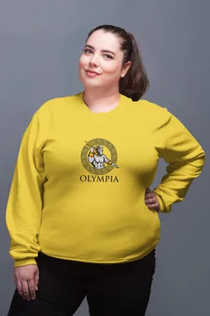 

Angemiel Wear Olympia Lightning Scorer Zeus Yellow Women Sweatshirts