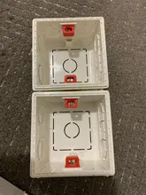 Atlectric-Mounting-Box Socket Cassette-Switch Internal White Hidden 86 Red Concealed