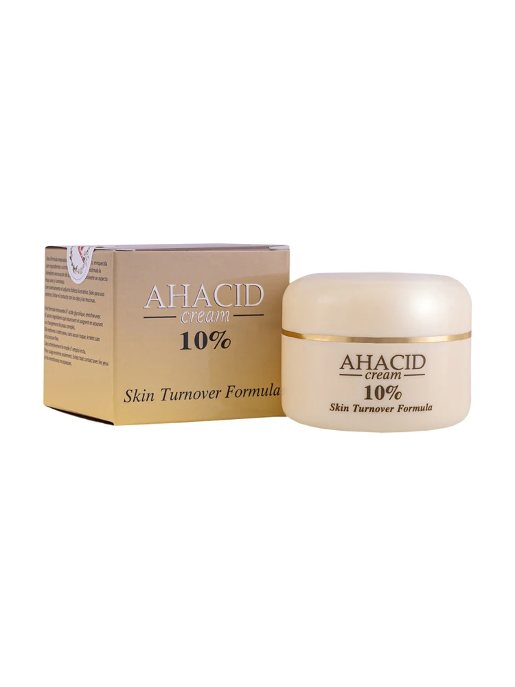 Крем для лица с 10% гликолевой кислотой AHACID