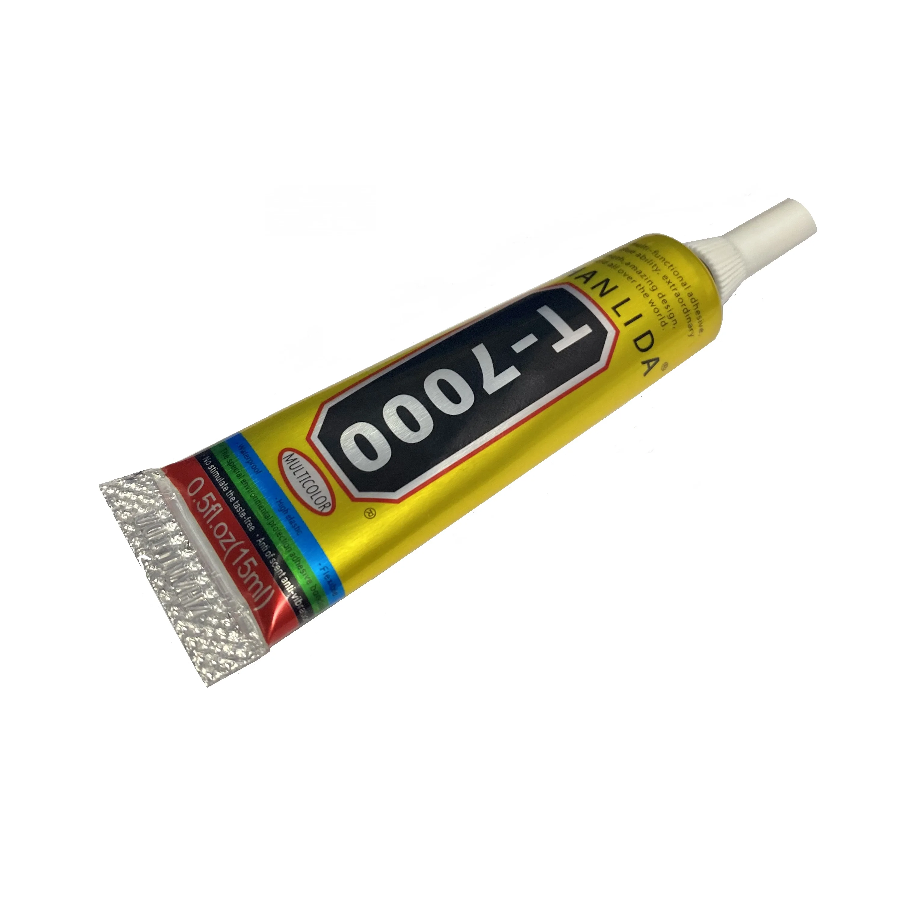 Клей герметик T-7000 черный (универсальный) 15 ml | Канцтовары для офиса и дома