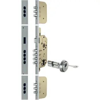 

LOCK SEG.3 POINTS U PROFILE 45MM INPUT 50MM SILVER MATTE