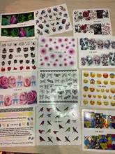 Flower Sticker Foil-Set Watercolor Manicure-Decor Floral Wholesale Newest-Designs 