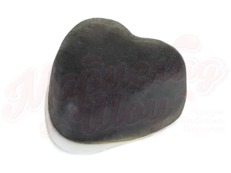 Marmalade hearts licorice with filling dolber 100 gr. afbeelding