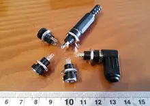 Adaptador de enchufe de Panel hembra, 2/5/10 Uds., 2,1 5,5 x/5,5x2,5mm, fuente de alimentación de toma de CC, Conector de montura de Panel, 2 terminales tipo DC