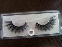 Manooby-pestañas de visón gruesas, pestañas postizas largas naturales 3D, pestañas de visón suaves y espectaculares, maquillaje