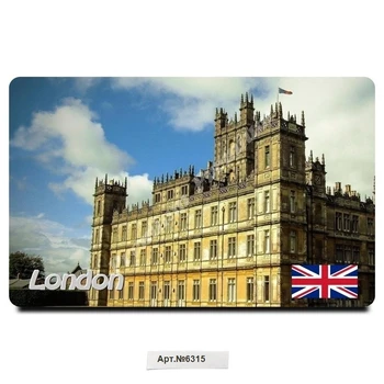 

London, UK. Vinyl magnet souvenir (size: 54x86mm). Free shipping.