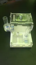 Mini granja de hormigas acrílicas para escalada, nido de hormigas para Taller, rayas horizontales, para caza