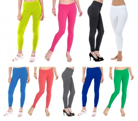 Cotton shaping Leggings in different 