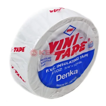 

Denka Vini tape insulation tape, 19mm, 9 m, white.