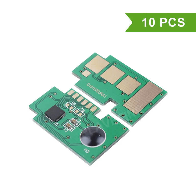 10pcs Plavetink mlt 101 101s обломоки тонера MLT-D101S d101 d101s сбросить чип для samsung ML-2160 мл 2160 2165 2167 2168W SCX3400 3405 3407 - Цвет: 10pcs