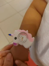 Relojes digitales con 21 patrones para niños y niñas, pulsera electrónica con parches para regalo de cumpleaños