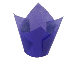 

Purple Tulip (Tulip) Muffin Cupcake Mini Cake Mould Capsule 160lı
