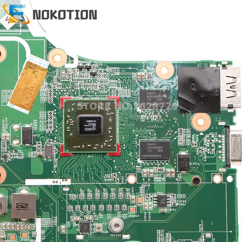 NOKOTION 646963-001 646963-501 для hp ProBook 6560B 8560P материнская плата для ноутбука QM67 DDR3 HD 7400M GPU