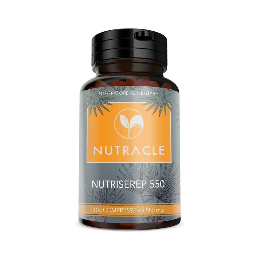 NUTRACLE NUTRISEREP 550 | 100 таблеток мг Serenoa восстанавливает здоровье простаты и