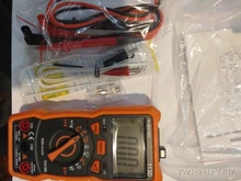 RICHMETERS-multímetro Digital RM113D, medidor de temperatura de voltaje de CA/CC, rango automático de 6000 recuentos