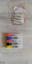 Broca eléctrica de diamante/tungsteno para manicura, pulidor de limas, accesorios de equipo de Arte de uñas