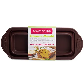 

Silicone Mold (rectangular) 29,8x2x3 cm Kamille, KML-7756