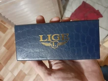 Relojes LIGE para hombre, reloj de pulsera de lujo de marca, reloj de cuarzo, reloj azul, reloj deportivo impermeable para hombr