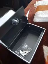Caja de Seguridad de almacenamiento para el hogar, casillero de seguridad secreto oculto con 2 llaves, accesorio de candado