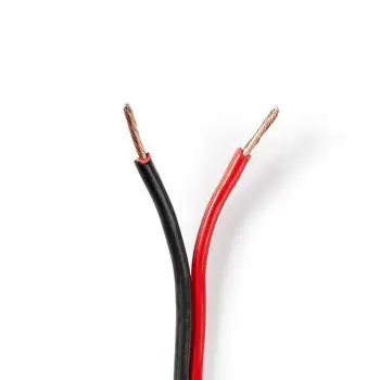 

Speaker Cable | 2x1,50 mm2 | 100 m | Retractable | Black/Red