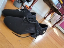 Dance-Shoes Salsa Ballroom Teachers Latin Jazz Tango Training Black Adult Women Modern