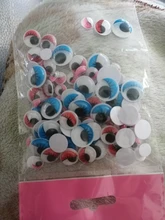Plush Stick/Pompoms/Googly Wiggle Eyes Rainbow Colors Shilly-Stick Educational DIY Toys
