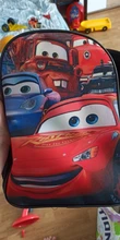 Mochila escolar de Disney 95 Cars para niños, morral pequeño con impresión 3D, para guardería