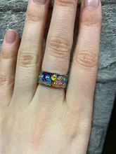 Anillos de plata de ley 925 para mujer, CZ blanca hecha a mano, esmalte, Gato encantador, anillo único de moda para fiesta, joyería