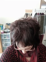 AILIADE-Peluca de cabello humano con flequillo, aumento de la cantidad de cabello en la parte superior de la cabeza para cubrir el cabello blanco