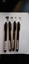 Calidad nuevo caligrafía pluma conjunto de línea fina punta cepillo medio plumas para la firma de dibujo a mano letras LA ESCUELA álbum arte suministros
