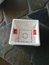 Mounting-Box Socket Switch Cassette Internal 86mm--83mm--50mm SRAN for 86-Type And White/red