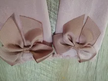 Kids Girls Stockings Accesories Lace Long Knee-High Lawadka Fashion Spring Bow Big High-Quality