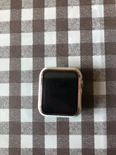 Película protectora + funda para apple watch 6/SE/5/4/3/2, 44mm, 40mm, 42mm, 38mm, Marco duro de plástico mate con cristal para iWatch