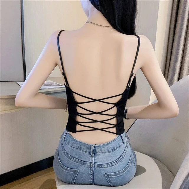 Women's Tube Top Summer New Bras Women Sexy Crop Tops Bra Tube Top Female  Camisole Vest Removable Chest Pad Push Up Crop Top - AliExpress