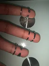 Anillo de nudillo con punta abierta para mujer y niña, joyería ajustable, para vacaciones en la playa, verano, venta al por mayor