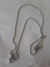 Collares de circonita AAA para mujer, de Plata de Ley 925, colgante de diamante brillante, gargantilla de compromiso, joyería fina NK068