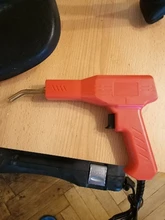 Máquina de soldadura plástica de 50W, Kit de reparación de parachoques de coche, máquina de reparación de plástico PVC, grapadora caliente
